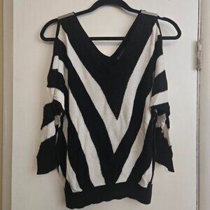 Women's INC Cold Shoulder Sweater M